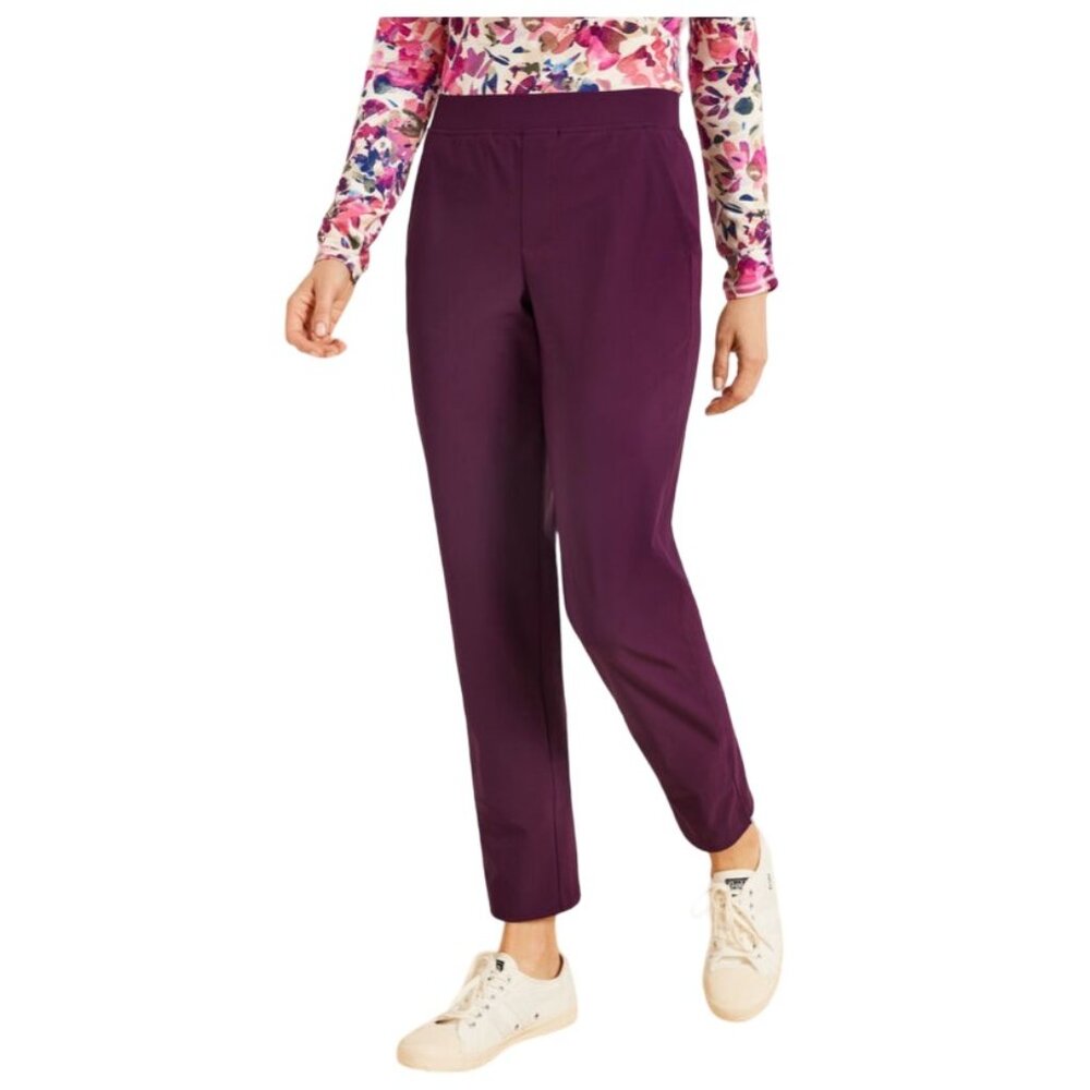 Talbots Lightweight Stretch T by Talbots Medium Petite Straight Leg Pants NWT